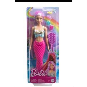 🩷NIB. Barbie Mermaid Doll with purple hair, pink tail